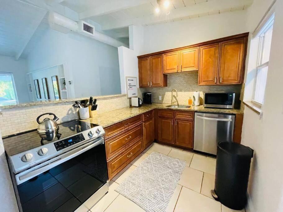 Villa Tropical Oasis House Private Pool Family Yard Fort Lauderdale Esterno foto