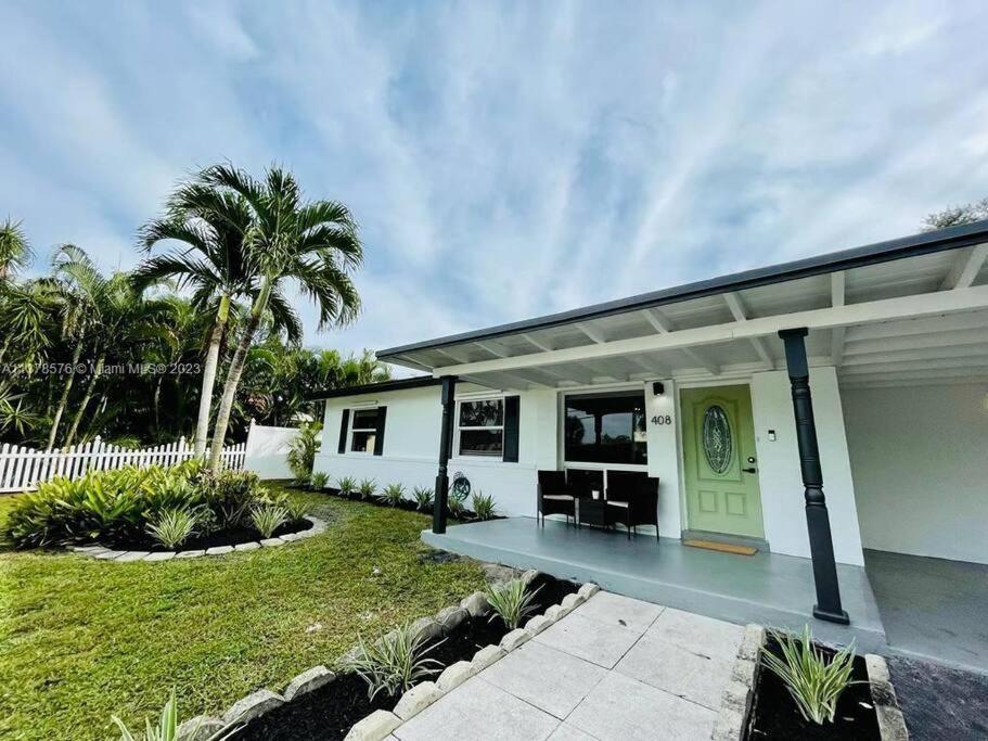Villa Tropical Oasis House Private Pool Family Yard Fort Lauderdale Esterno foto