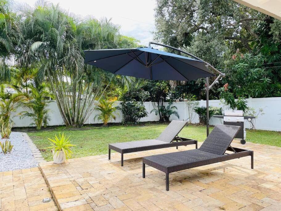 Villa Tropical Oasis House Private Pool Family Yard Fort Lauderdale Esterno foto